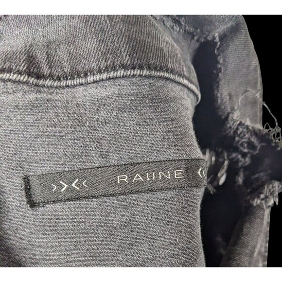 Raiine Black Distressed Denim Malibu Jacket - Picture 5 of 9